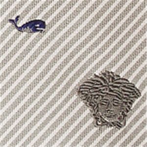VERSACE (ヴェルサーチ) ネクタイ N-VER-A00236 Gray系