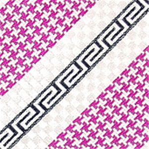 VERSACE (ヴェルサーチ) ネクタイ N-VER-A00256 White系