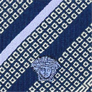 VERSACE (ヴェルサーチ) ネクタイ N-VER-A00337 Blue系
