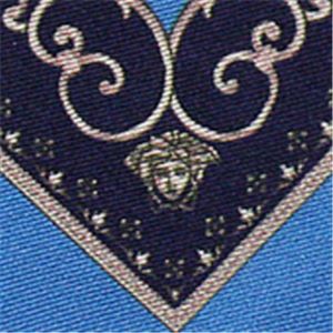 VERSACE (ヴェルサーチ) ネクタイ N-VER-A00367 Blue系