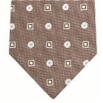 Ermenegildo Zegna (エルメネジルド ゼニア) ネクタイ N-ZEG-A00220 Brown系