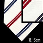 Ermenegildo Zegna (エルメネジルド ゼニア) ネクタイ N-ZEG-A00327 White系