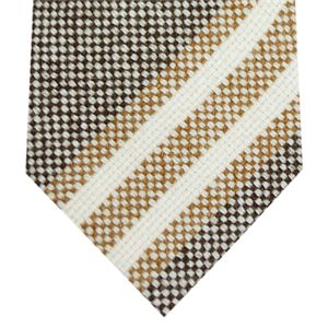 Ermenegildo Zegna (エルメネジルド ゼニア) ネクタイ N-ZEG-A00386 Brown系