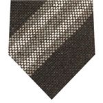 Ermenegildo Zegna (エルメネジルド ゼニア) ネクタイ N-ZEG-A00389 Brown系