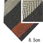 Ermenegildo Zegna (エルメネジルド ゼニア) ネクタイ N-ZEG-A00393 Brown系