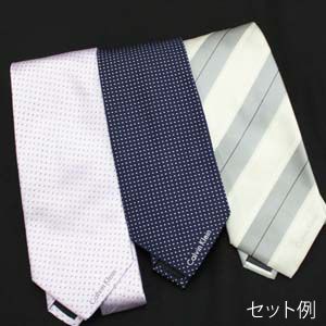 �y�󂠂�zCalvin Klein�i�J���o���N���C���j�l�N�^�C �A�\�[�g 3�{�Z�b�g�i�����C���j