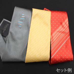 �y�󂠂�zCalvin Klein�i�J���o���N���C���j�l�N�^�C �A�\�[�g 3�{�Z�b�g�i�����C���j