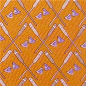 Ferragamo(フェラガモ) ネクタイ Orangeモチーフ N-FER-A00661