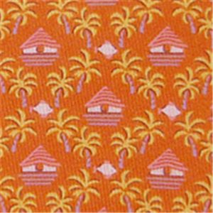 Ferragamo(フェラガモ) ネクタイ Orangeモチーフ N-FER-A00669