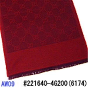 GUCCI(グッチ)マフラー Red SM-GUC-A0153