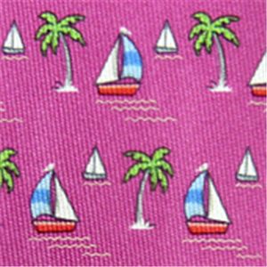 Ferragamo（フェラガモ） シルクネクタイ Pink モチーフ系 N-FER-A00694 第2画像