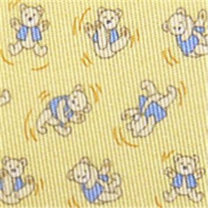 Ferragamo(フェラガモ)シルクネクタイ Yellow N-FER-A00738
