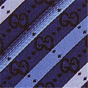 GUCCI(グッチ) シルクネクタイ 2010 春夏 Blue N-GUC-A01520