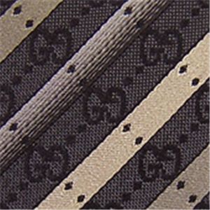 GUCCI(グッチ) シルクネクタイ 2010 春夏 Black N-GUC-A01521