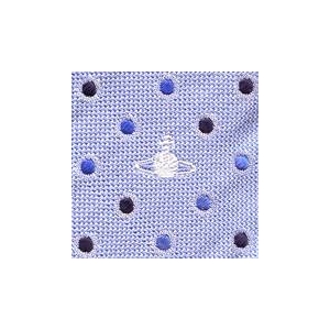 Vivienne Westwood(ヴィヴィアン ウエストウッド) シルクネクタイ ブルー N-VWW-A00256