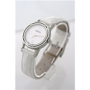 D-SIDE　ホワイト文字盤・クロコダイルベルト 30001811