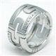 BVLGARI(ブルガリ) NEW PARENTESI RING WG AN853974 10号 写真2
