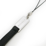 BVLGARI（ブルガリ） 28380 MILLE RIGH Phone Strap （ミレリゲ 携帯ストラップ）黒