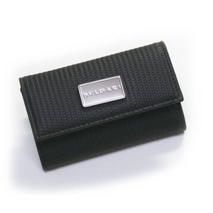 【12月17日まで期間限定特価 ラッピング付き】BVLGARI(ブルガリ) ミレリゲ カーフレザーキーケース 25559 ブラック