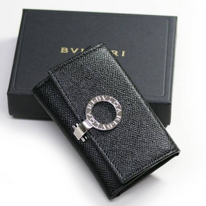 【12月17日まで期間限定特価】BVLGARI(ブルガリ)キーケース 30422 ブラック