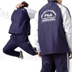 ●イタリアのブランド『FILA』より、オススメのウインドスーツがセットアップで登場！●通気性もよく快適で、着心地も◎！スポーツシーンをリード。