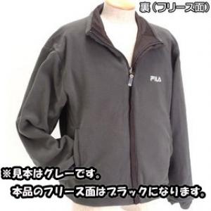 FILA リバーシブル裏フリースジャケット AOGKM524Z チャコールグレー L