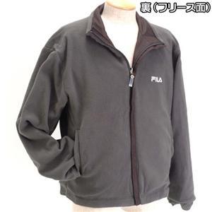FILA リバーシブル裏フリースジャケット AOGKM524Z ライトグレー L