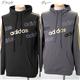 【日本未発売】adidas ゴールドプリントパーカー　342981 グレー M