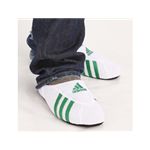 adidas(アディダス) ロッカールームソックス ホワイト×フェアウェイ23-25cm