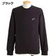 NIKE(ナイキ) ワンポイント刺繍裏毛スウェット 206927 ブラック Lサイズ