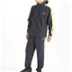 FILA(フィラ) シャドーストライプメンズジャージセットアップ ネイビー×イエロ- M