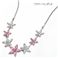 SCHILLING CRYSTAL スワロフスキーフルレッドクリスタルジュエリー NL-66315-RO／フラワーペンダント