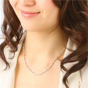 ダイヤ1ctステーションネックレス