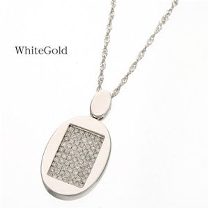 BLSR ebisu tokyo K18マイクロパヴェダイヤペンダントWG