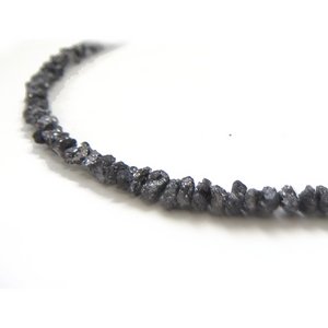 ブラックダイヤ6ctラフクリスタル ブレスレット