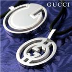 GUCCI レザーチョーカー　シングルG/163452