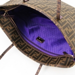 FENDI（フェンディ）　トートバッグ　8BH198 USD  F0HJ6　Tabacco×Viola