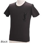 Yves Saint Laurent(イヴサンローラン) ビッグロゴTシャツ ブラック S
