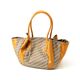 Roberte di Camerino(ロベルタ ディ カメリーノ) PVCトートバッグ 08-00402 Brown