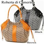 Roberta di Camerino（ロベルタ　ディ　カメリーノ）ショルダーバッグ 08-00401 ブラック