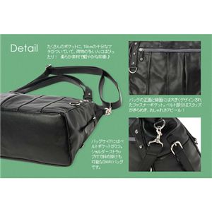 SENO FICH(セノ フィッチ) クロコ型押しバッグ SF7/ショルダーバッグ シルバー 第2画像
