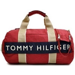 TOMMY HILFIGER(トミーヒルフィガー) HARBOUR POINT II(ハーバーポイント2) ミニダッフル RED/NAVY
