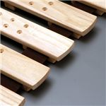 桐和風すのこベッド ロール式 シングル（まるまぁーる）