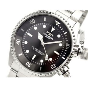 TECHNOS(テクノス) ダイバーウォッチ TGM513SB ブラック