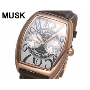 MUSK(���X�N) �����Y�N���V�J�� ���U�[�E�H�b�` MP2196-03 �s���N�S�[���h