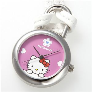 HELLO KITTY(ハローキティ) Hello Kitty スイングポーチウォッチ HKY-4040-PK ピンク