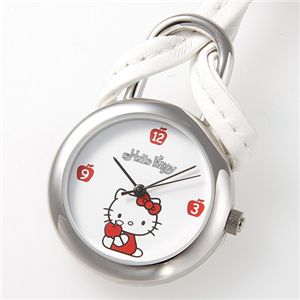 HELLO KITTY(ハローキティ) Hello Kitty スイングポーチウォッチ HKY-4040-WH ホワイト