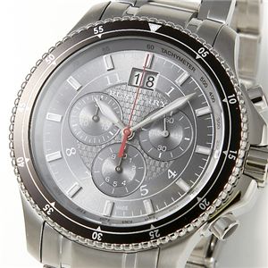 Burberry(バーバリー) クロノグラフ メンズブレスウォッチ BU7602 ブラック