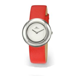 LACOSTE(ラコステ) レディースレザーウォッチ 6400L32 レッド