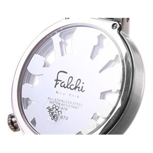 Falchi New York(ファルチ ニューヨーク) シースルーウォッチ FR-070-03 メンズ・ホワイト